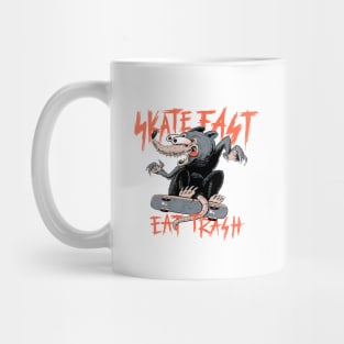 Skate Fast Eat Trash Mug